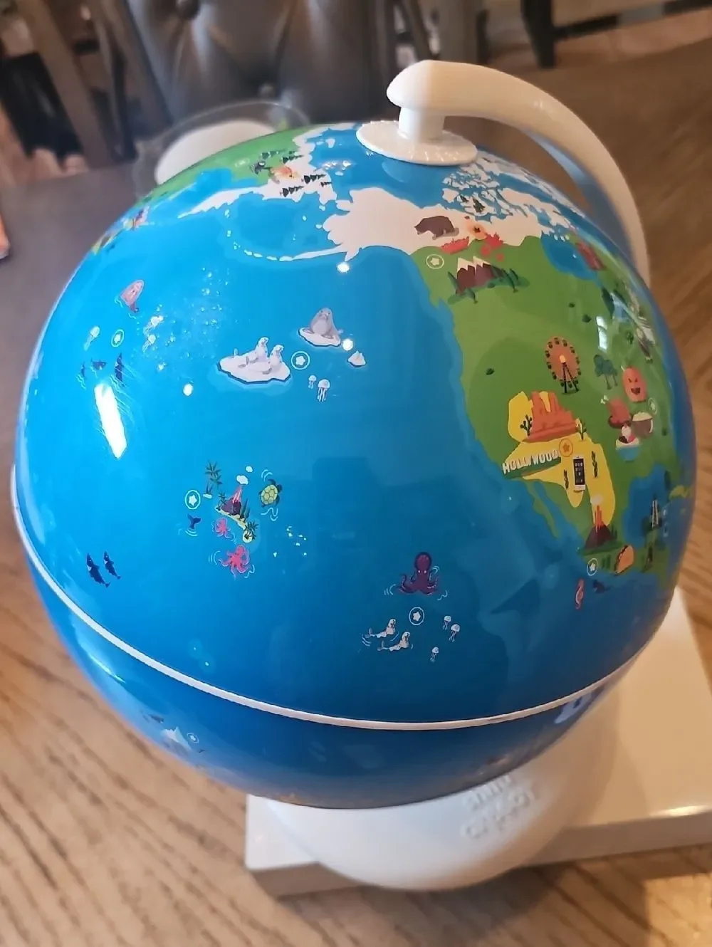 Kids Educational Interactive World Globe Orboot Shifu